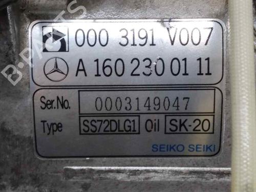 AC compressor SMART CITY-COUPE (450) 0.6 (S1CLB1, 450.331, 450.336) | BP24299941M34 