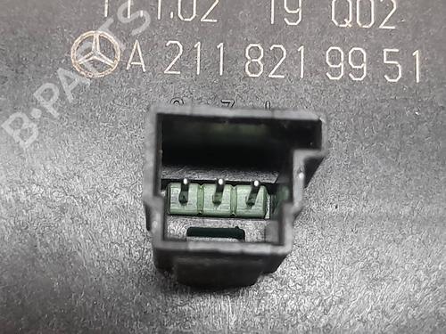 Left front window switch MERCEDES-BENZ E-CLASS (W211) E 220 CDI (211.006) | BP9837779I27 - Image 4