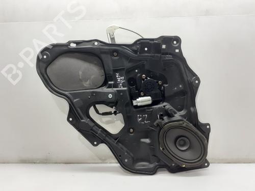 Rudehejsemekanisme venstre bagtil MAZDA 3 Saloon (BK) 1.6 (BK12) (105 hp) 24217039