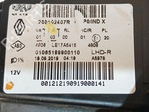 Right headlight RENAULT CLIO V (B7_) 1.0 TCe 100 (B7MT) | BP33721695C29 - Image 2