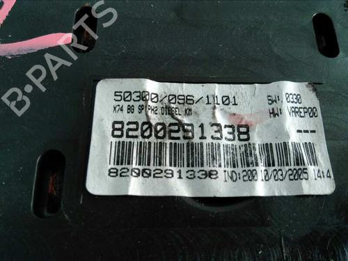 Instrument cluster RENAULT LAGUNA II (BG0/1_) 1.9 dCi (BG08, BG0G) | BP593773C47 