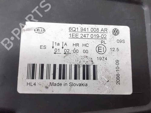 Right headlight VW POLO IV (9N_, 9A_) 1.4 TDI | BP30961760C29