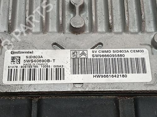 Engine control unit (ECU) CITROËN C4 Picasso I MPV (UD_) | BP33703824M57 - Image 2