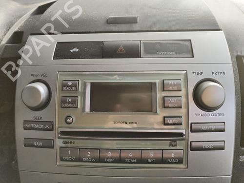 Used Radio TOYOTA COROLLA Verso (ZER_, ZZE12_, R1_) 2.2 D-4D (AUR10_, AUR10R) (136 hp) 30700727