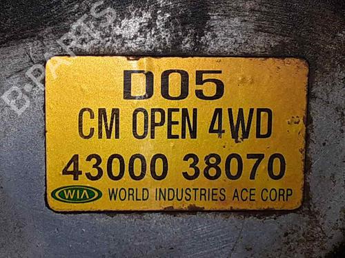 Gearbox HYUNDAI SANTA FÉ II (CM) 2.2 CRDi GLS | BP24650457M3