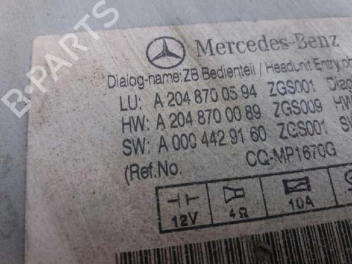 Radio MERCEDES-BENZ C-CLASS (W204) C 200 CDI (204.007, 204.006) | BP590019E6 