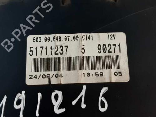 Instrument cluster FIAT PANDA (169_) 1.2 (169.AXB11, 169.AXB1A) | BP4682751C47 