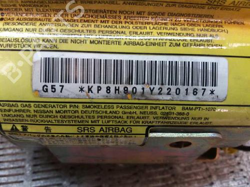 Airbag Kit NISSAN X-TRAIL I (T30)  | BP1020656C86 