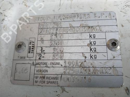 Left front driveshaft FIAT FIORINO Box Body/MPV (225_) 1.3 D Multijet (225BXD1A, 225BXB1A, 225BXB11) | BP14749114M38 