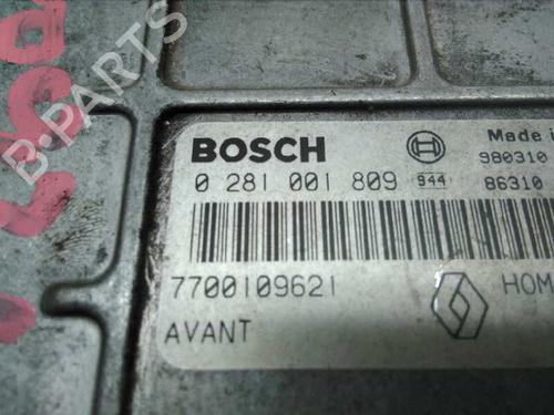 Engine control unit (ECU) RENAULT SCÉNIC I MPV (JA0/1_, FA0_) 1.9 dTi (JA0N) | BP1496584M57 