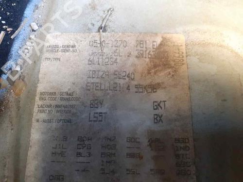 Rear spoiler SEAT IBIZA III (6L1) | BP31371738C96