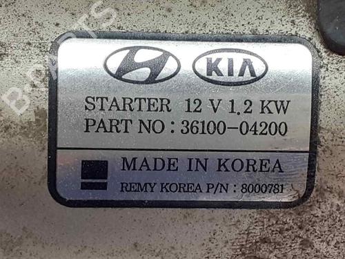 Starter KIA RIO IV (YB, SC, FB) 1.0 T-GDI 100 | BP25254612M8 - Image 4