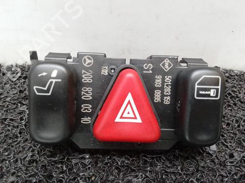 Used Warning switch Warning switch MERCEDES-BENZ C-CLASS (W202) [1993-2000] 7632752 7632752