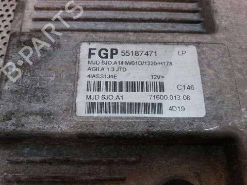 Engine control unit (ECU) OPEL AGILA (A) (H00) 1.3 CDTI (F68) | BP241028M57 