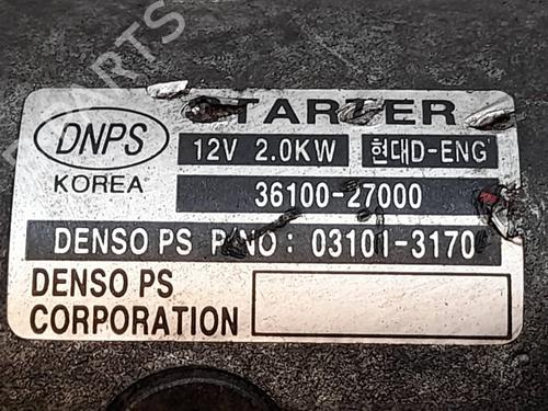 Starter KIA CERATO I Saloon (LD) 2.0 CRDi | BP12302768M8 