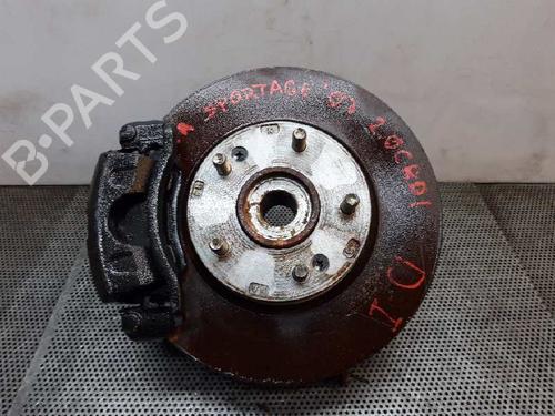 Used Left front steering knuckle Left front steering knuckle KIA SPORTAGE II (JE_, KM_) 2.0 CRDi (140 hp) 2950212 2950212