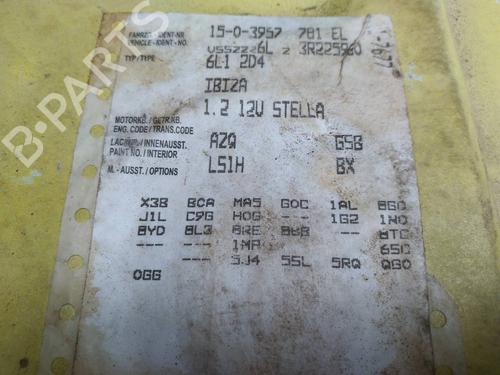Glove box SEAT IBIZA III (6L1)  | BP9811204C95 