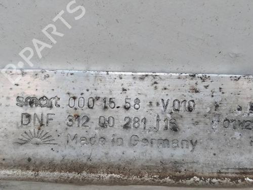 Rear bumper reinforcement SMART CITY-COUPE (450) 0.8 CDI (S1CLC1, 450.300, 450.301, 450.302, 450.303,... | BP10697324C73 