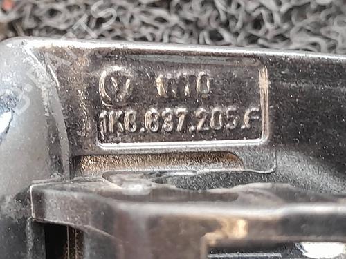 Front left exterior door handle VW GOLF VI (5K1) 2.0 TDI | BP7565790C128 