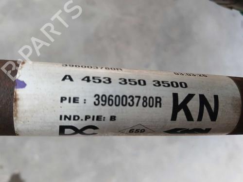 Left rear driveshaft SMART FORFOUR Hatchback (453) 1.0 (453.042, 453.043) | BP40072297M40 - Image 3