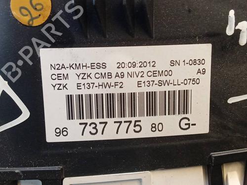 Instrument cluster PEUGEOT 208 I (CA_, CC_) 1.2 VTI 82 | BP4722796C47 