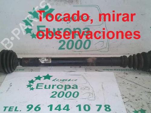 Used Right front driveshaft SEAT LEON (1M1) 1.9 TDI (110 hp) 592284