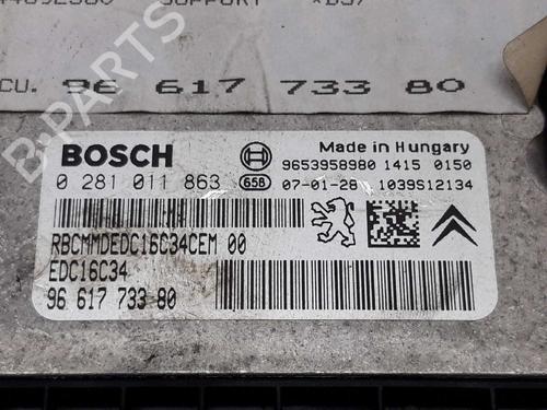 Engine control unit (ECU) CITROËN C4 Coupe (LA_) 1.6 HDi | BP4453755M57 