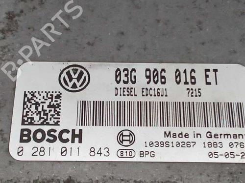 Engine control unit (ECU) VW GOLF V (1K1)  | BP6685799M57 