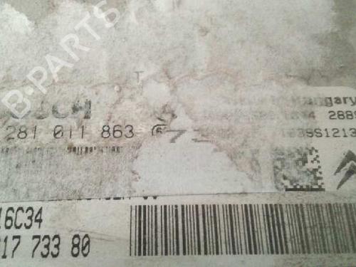 Engine control unit (ECU) PEUGEOT 307 (3A/C) 1.6 HDi | BP138239M57 