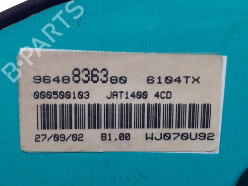 Instrument cluster PEUGEOT 206 Hatchback (2A/C) 1.4 HDi eco 70 | BP25282101C47 