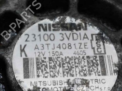 Alternator NISSAN NV200 / EVALIA Bus 1.5 dCi 90 (M20, M20M) | BP6139071M7 
