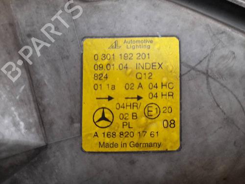 Left headlight MERCEDES-BENZ A-CLASS (W168) A 170 CDI (168.009, 168.109) | BP11142440C28 