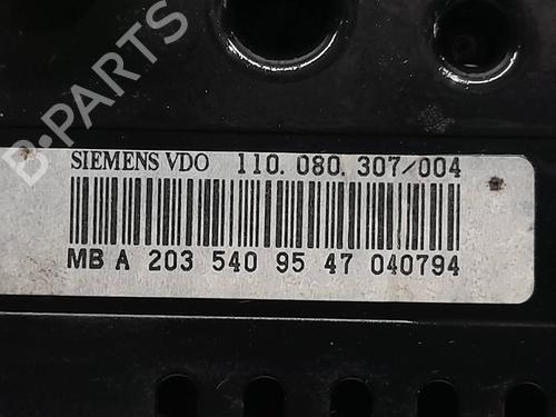 Instrument cluster MERCEDES-BENZ C-CLASS (W203) C 220 CDI (203.008) | BP24812362C47 