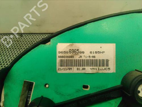 Instrument cluster PEUGEOT 206 Hatchback (2A/C) 1.6 HDi 110 | BP2128830C47 