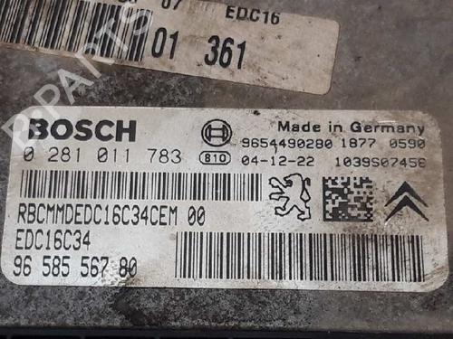 Engine control unit (ECU) PEUGEOT 206 Hatchback (2A/C) 1.4 HDi eco 70 | BP3439998M57 