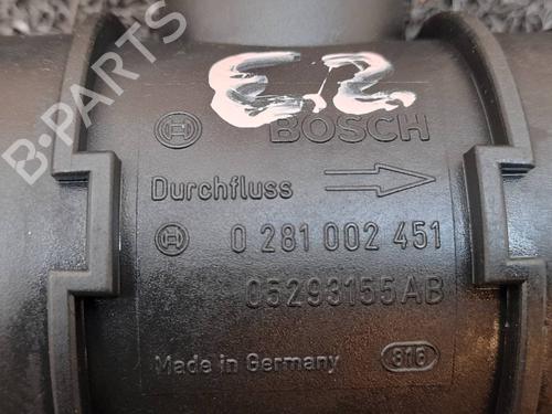 Mass air flow sensor CHRYSLER VOYAGER IV (RG, RS) 2.5 CRD | BP9169132M95 