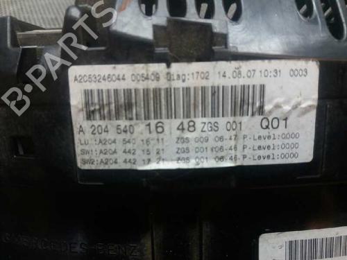 Instrument cluster MERCEDES-BENZ C-CLASS (W204) C 200 CDI (204.007, 204.006) | BP590008C47 