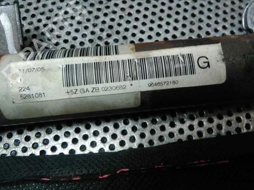 Left curtain airbag CITROËN C4 Coupe (LA_) 1.4 16V | BP636353C11 