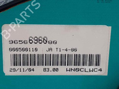 Instrument cluster PEUGEOT 206 Hatchback (2A/C) 1.4 HDi eco 70 | BP23395023C47 