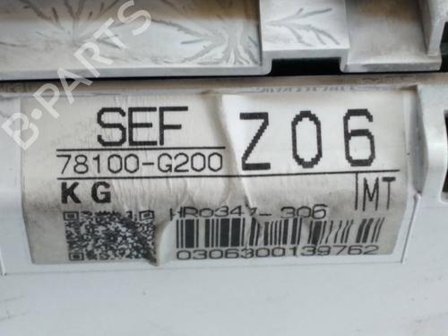 Instrument cluster HONDA ACCORD VII (CL, CN) 2.2 i-CTDi (CN1) | BP9290786C47 