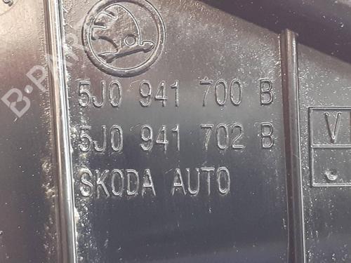 Right front fog light SKODA FABIA II (542)  | BP29727456C31 