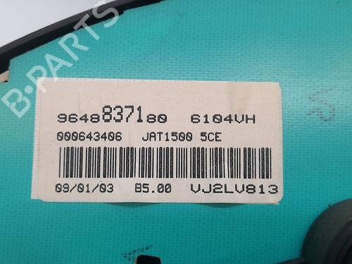 Instrument cluster PEUGEOT 206 Hatchback (2A/C) 1.6 16V | BP15522236C47 