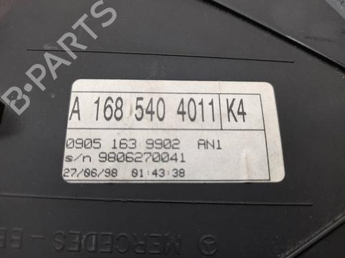 Instrument cluster MERCEDES-BENZ A-CLASS (W168) A 160 (168.033, 168.133) | BP16074377C47 