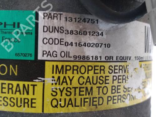 AC compressor OPEL ASTRA H (A04) 1.7 CDTI (L48) | BP15057101M34 