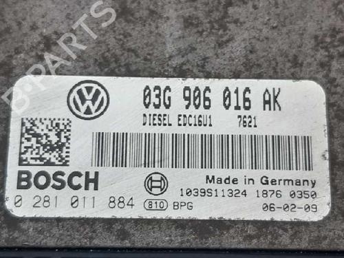 Engine control unit (ECU) SEAT LEON (1P1) 1.9 TDI | BP5655666M57 