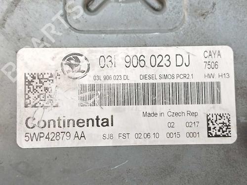 Engine control unit (ECU) SKODA FABIA II (542) | BP37293380M57 - Image 2