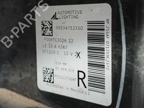 Right headlight JEEP COMPASS (MP, M6, MV, M7) 1.6 CRD | BP36501231C29 - Image 5