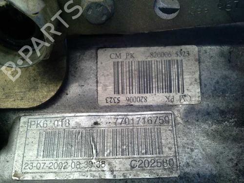 Gearbox RENAULT LAGUNA II (BG0/1_) 1.9 dCi (BG08, BG0G) | BP111323M3 