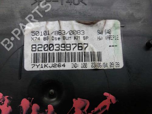 Instrument cluster RENAULT LAGUNA II Grandtour (KG0/1_) 1.9 dCi (KG0G) | BP1858741C47