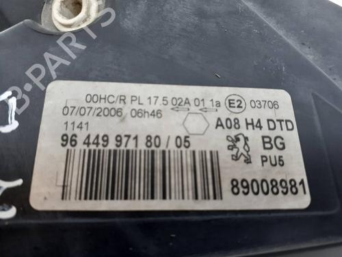 Right headlight PEUGEOT 1007 (KM_) 1.4 | BP29810857C29 